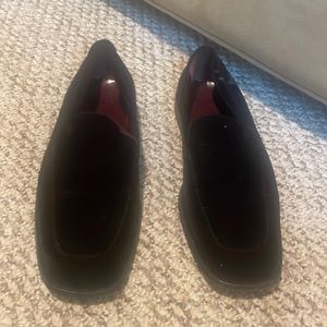 Men’s tod’s black suede drivers